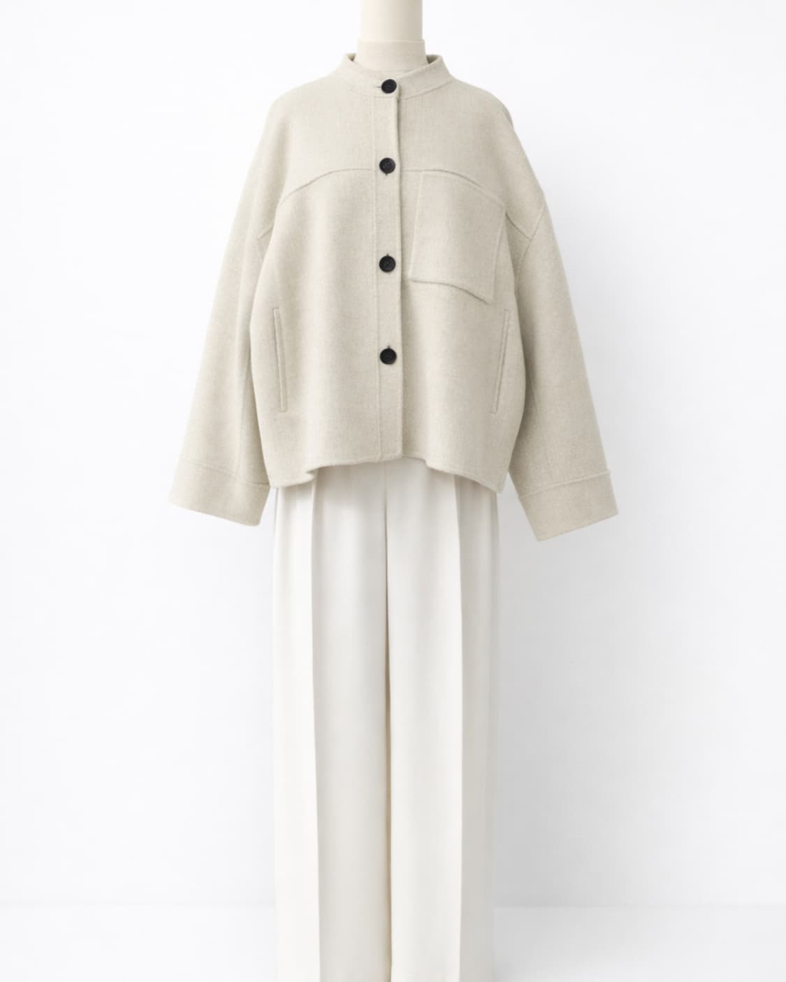 아떼 athe' 울 캐시미어 블렌드 자켓 상품이미지1