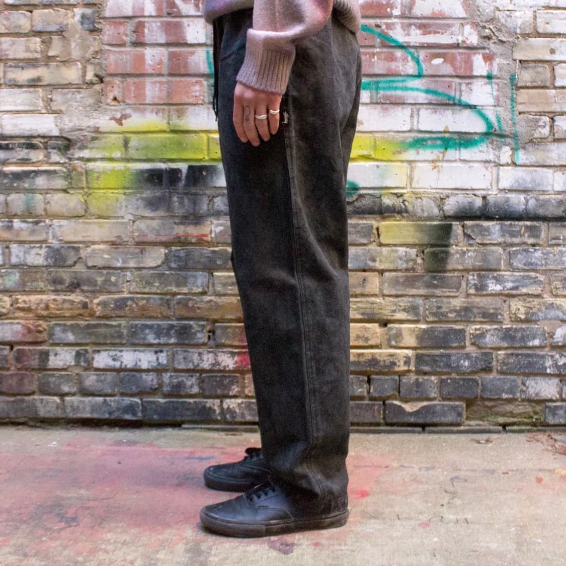 STUSSY WASHED CANVAS BEACH PANTS 상품이미지5