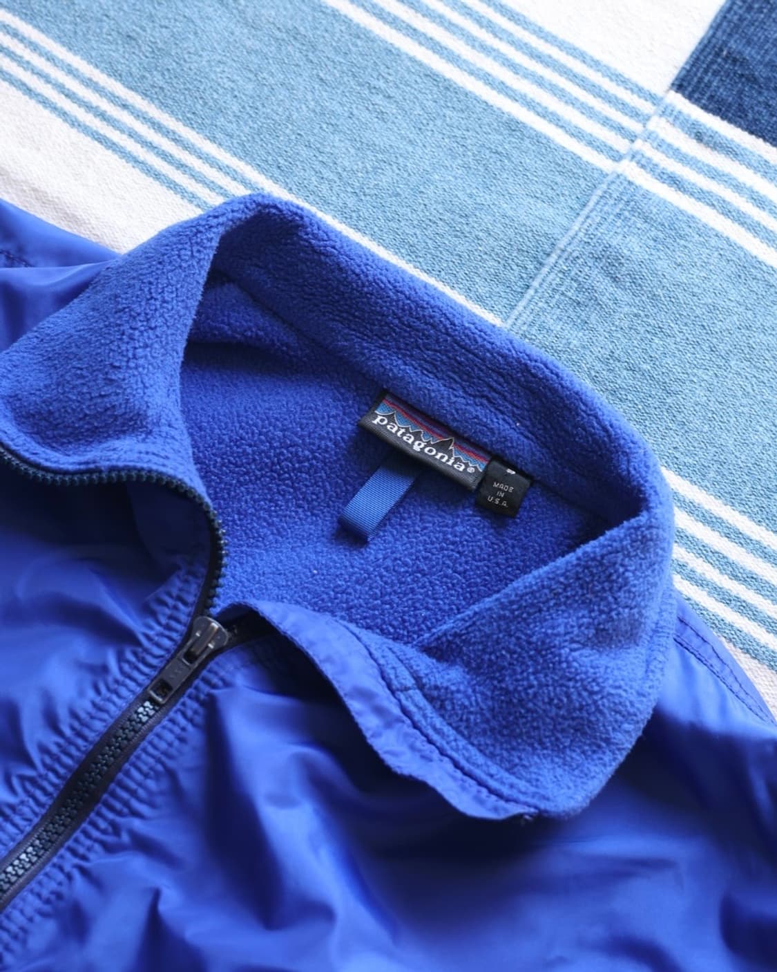 파타고니아 90s 쉘드 신칠라 자켓 네이비 S 상품이미지3