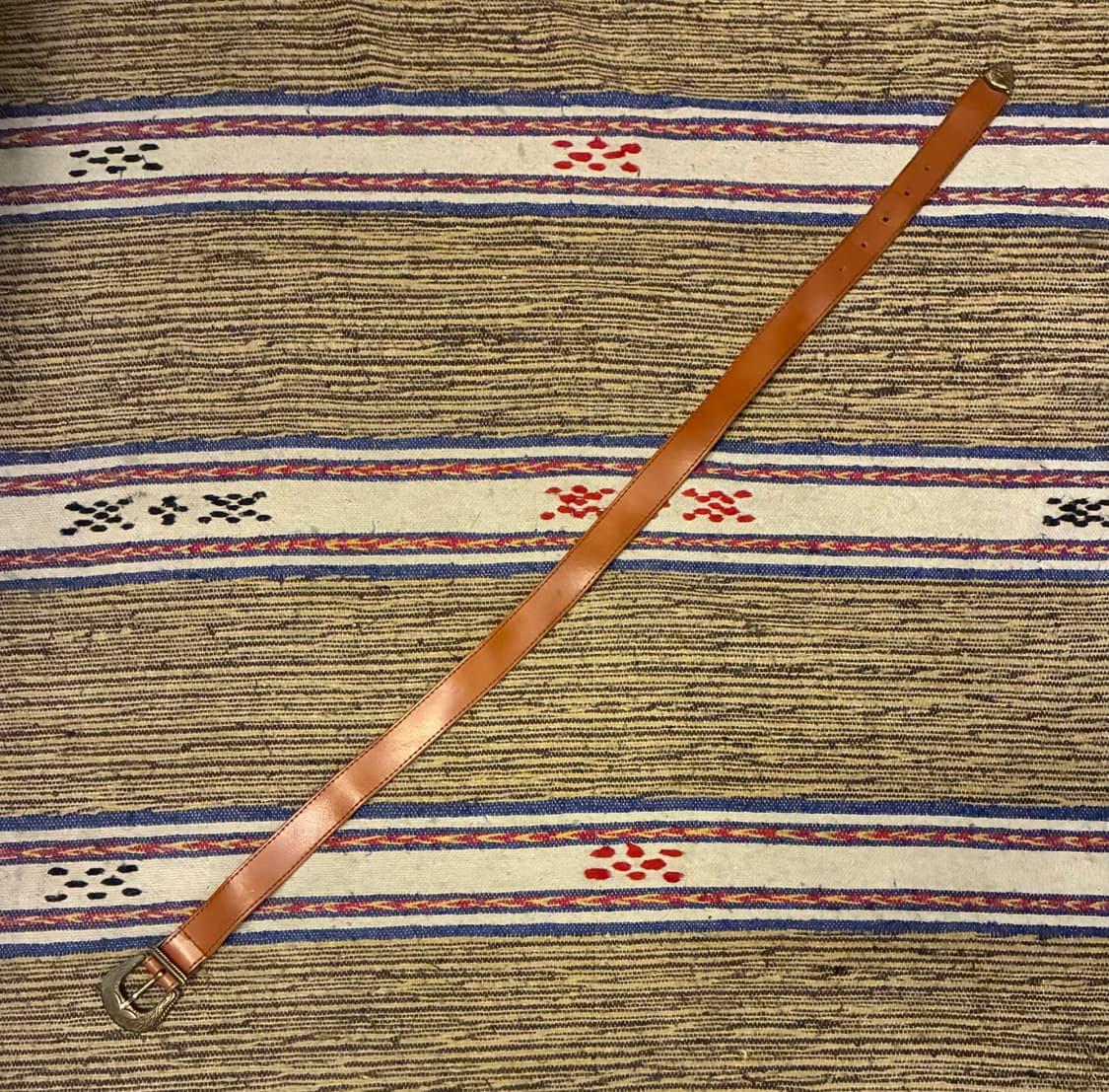 (26~30)USA 카우하이드 빈티지 웨스턴벨트 소가죽벨트 상품이미지6