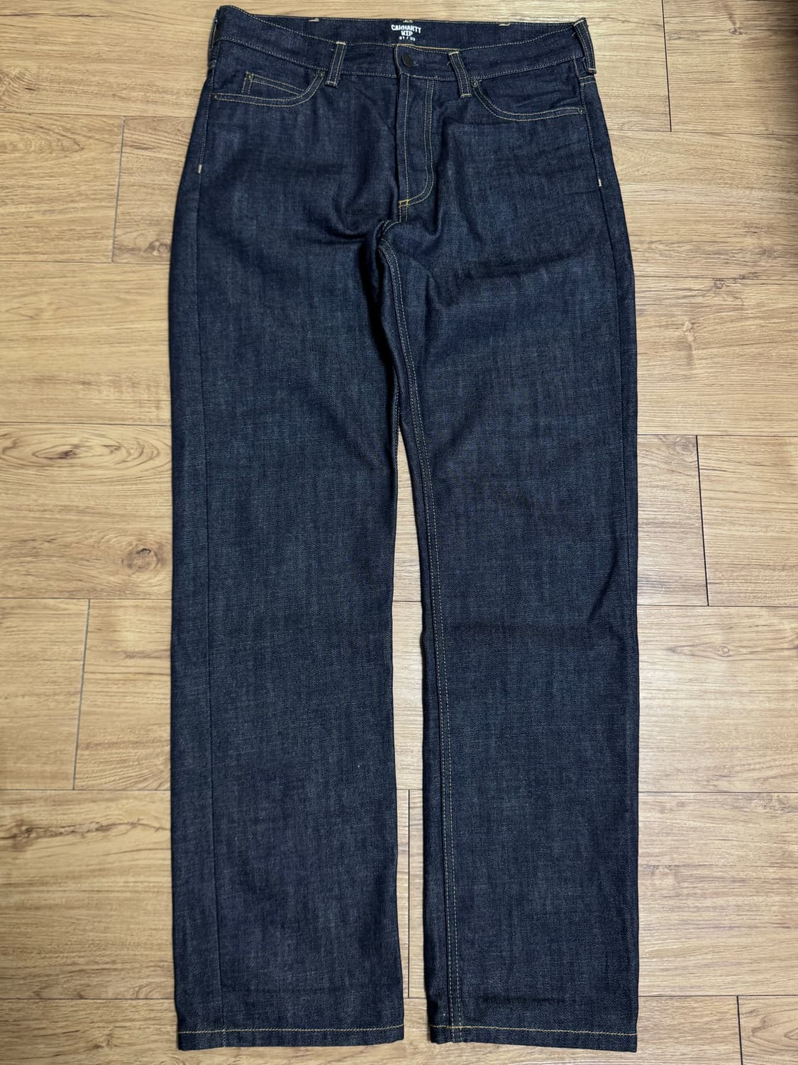 [31]칼하트wip 말로우 셀비지 데님 팬츠 상품이미지1