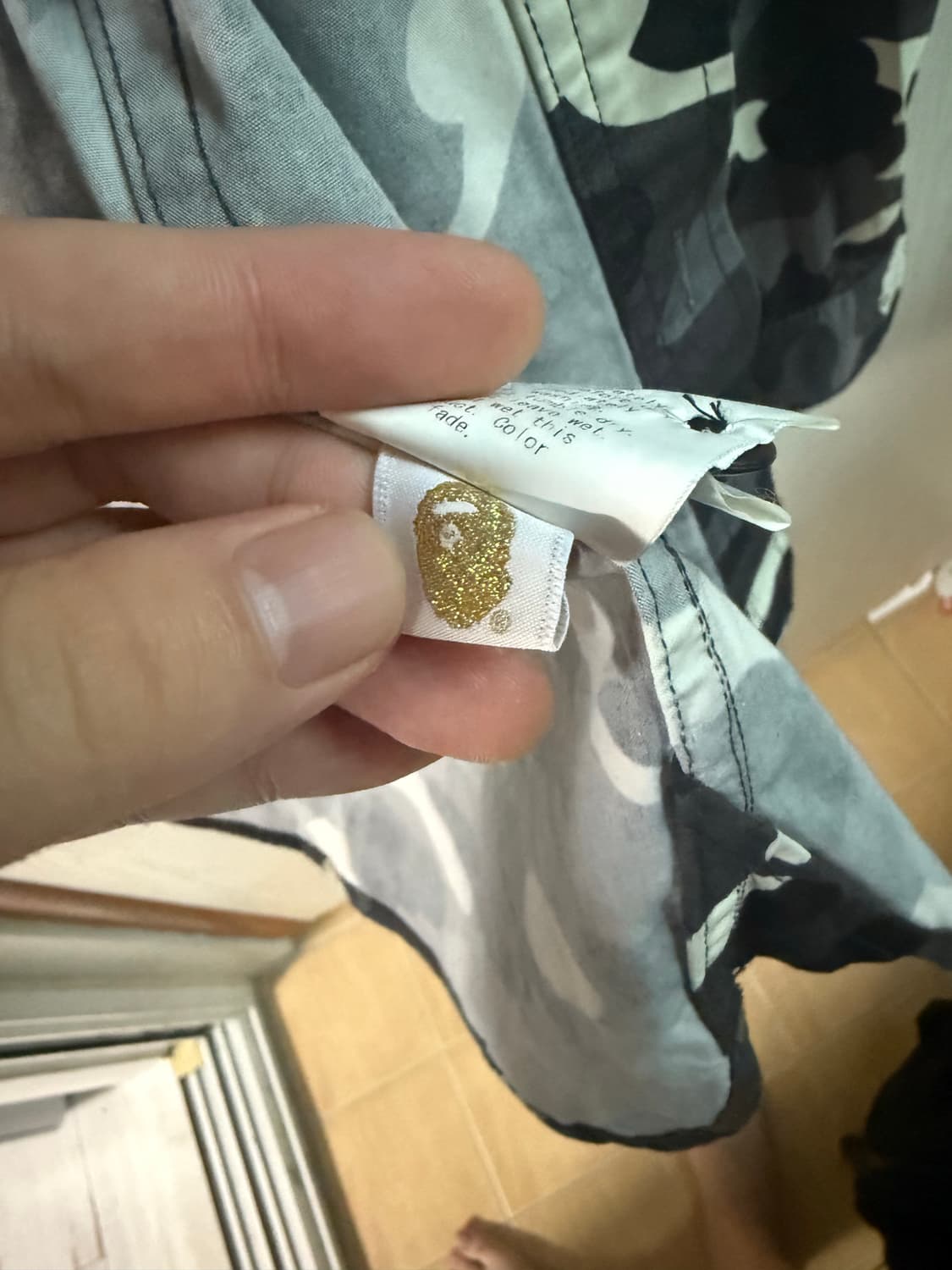 베이프 시티 카모 후드 셔츠 상품이미지5