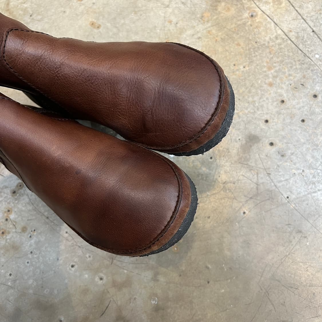 Plantation 레더 숏 부츠 상품이미지2