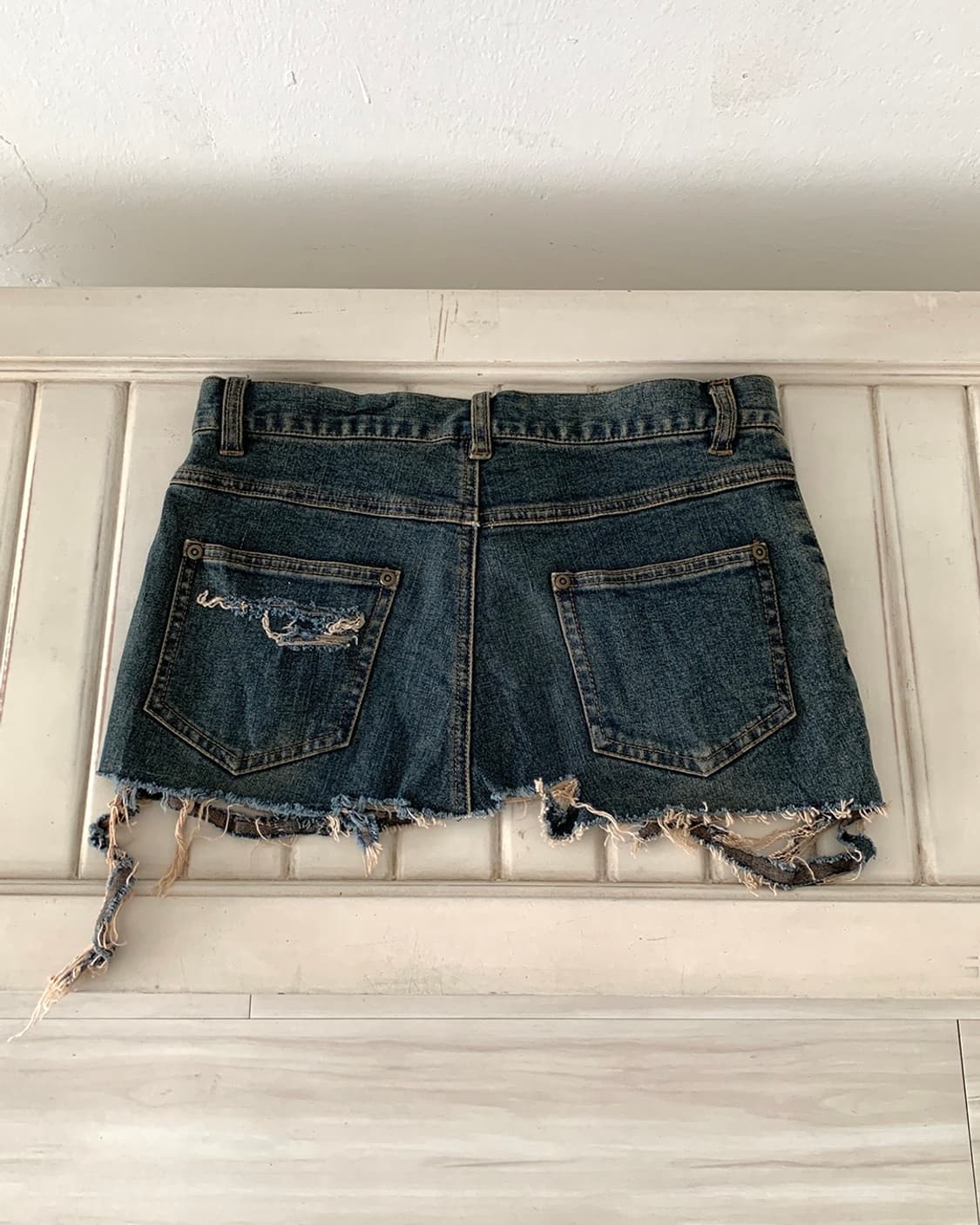 Y2k Pocket detail short denim skirt 상품이미지9