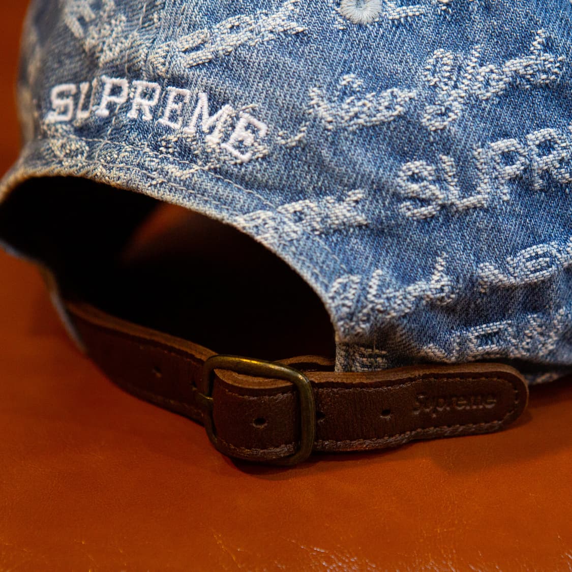 슈프림 왈프 자카드 데님캡 상품이미지3