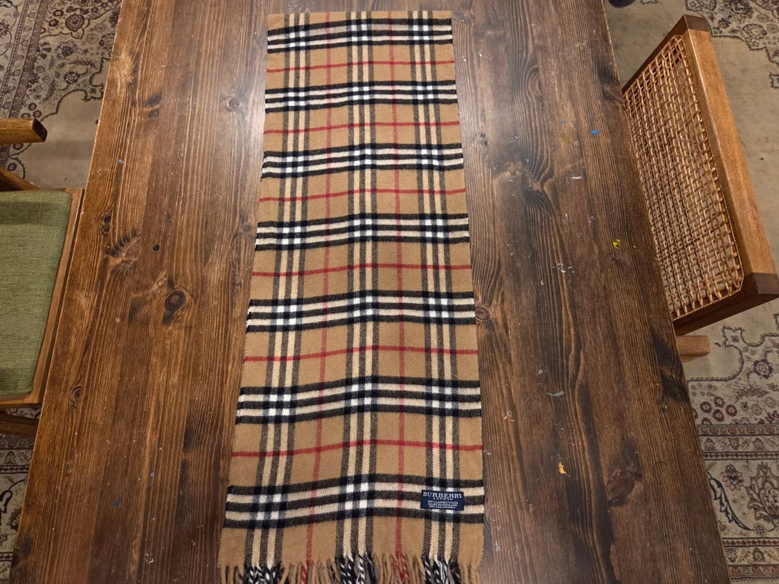 버버리 캐시미어 머플러 상품이미지4