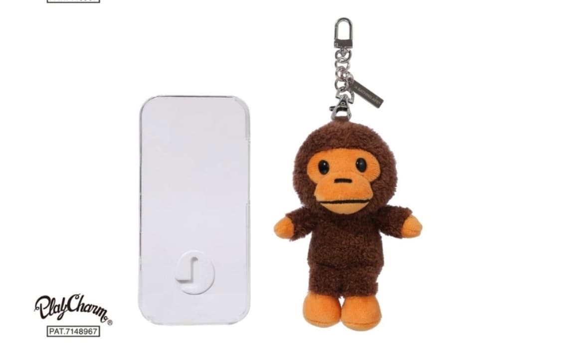 베이프 정품 마일로 플러시 플레이 참 그립톡 상품이미지5