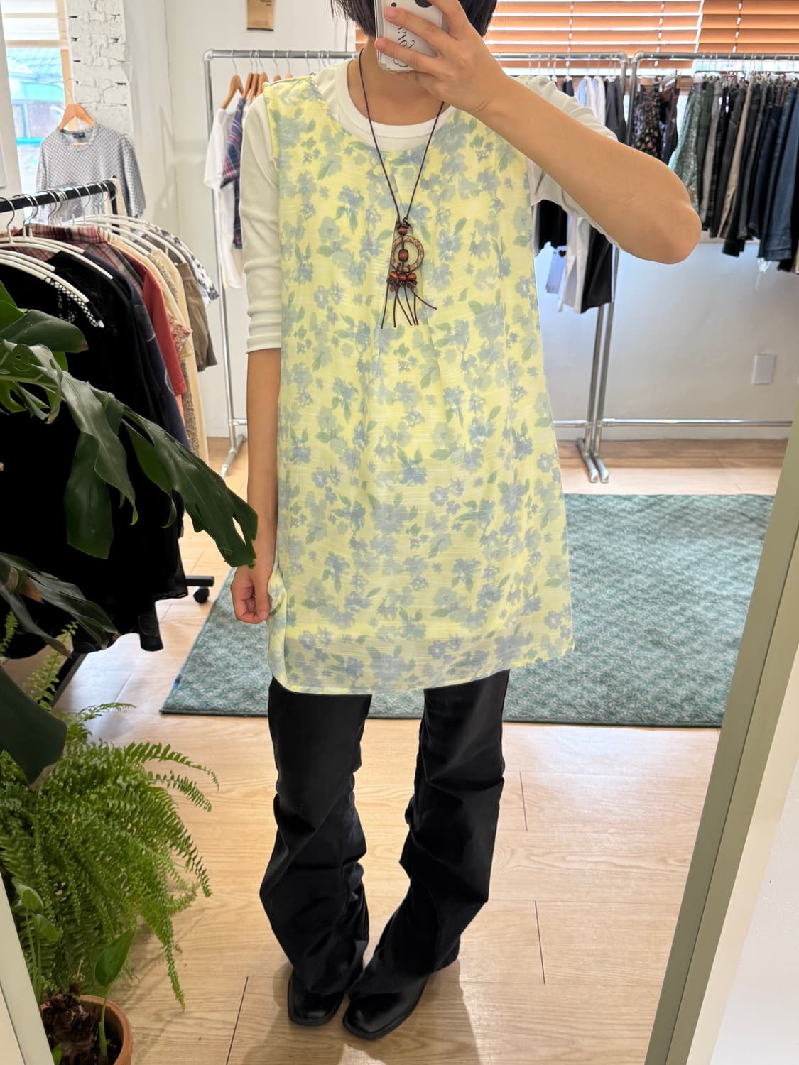 flower sleeveless 상품이미지3
