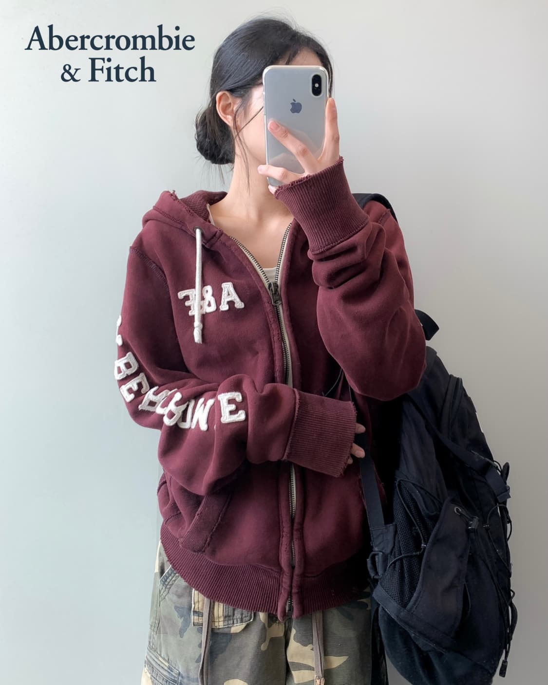 아베크롬비 후드집업 상품이미지2