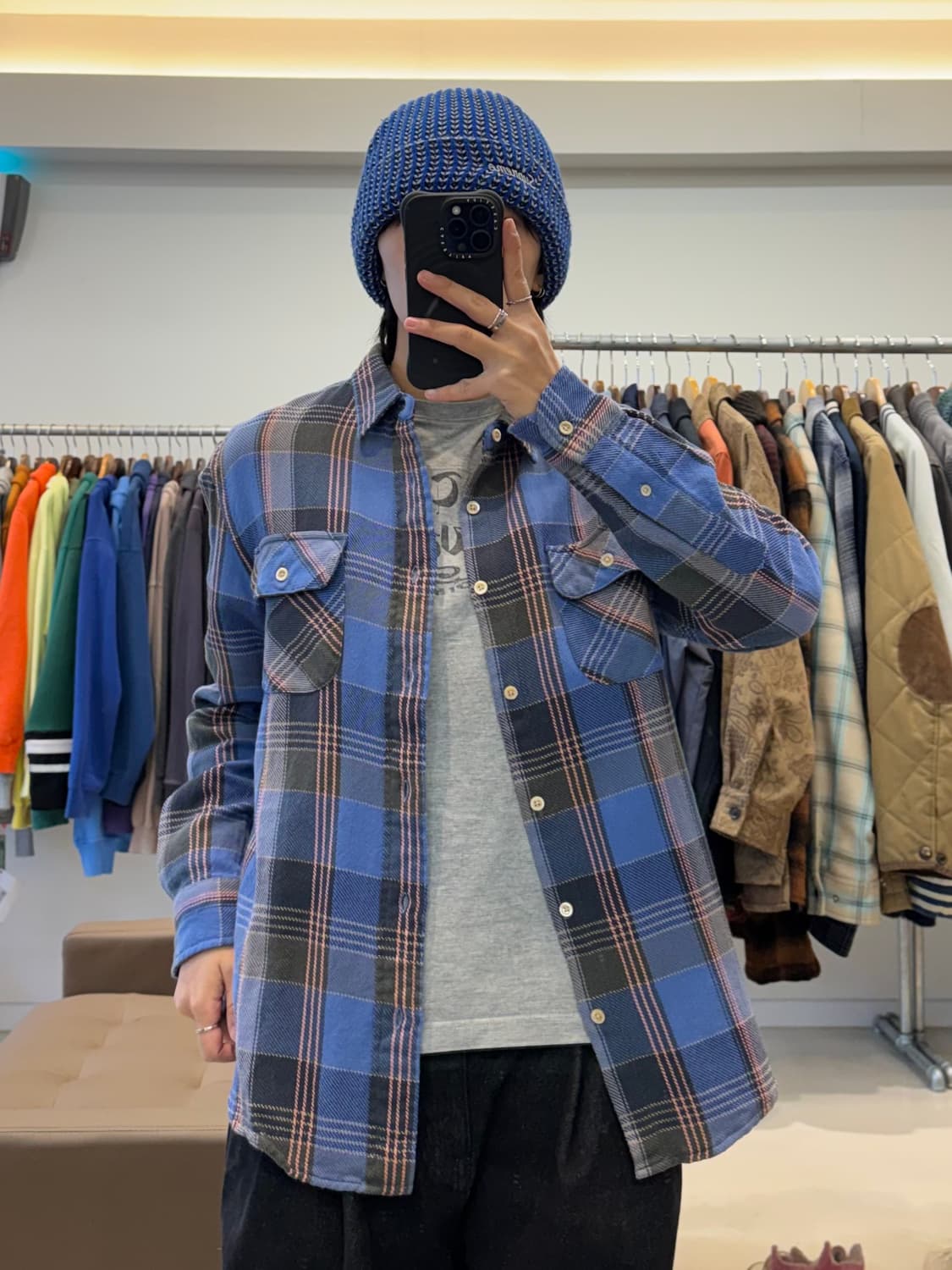 리바이스 웨스턴 체크 셔츠 상품이미지6