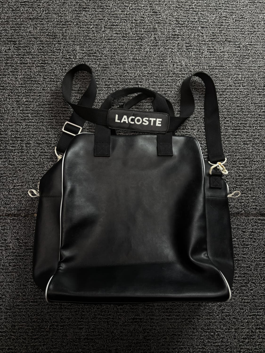 라코스테 빅로고 아카이브 레더 크로스백 1813 상품이미지3