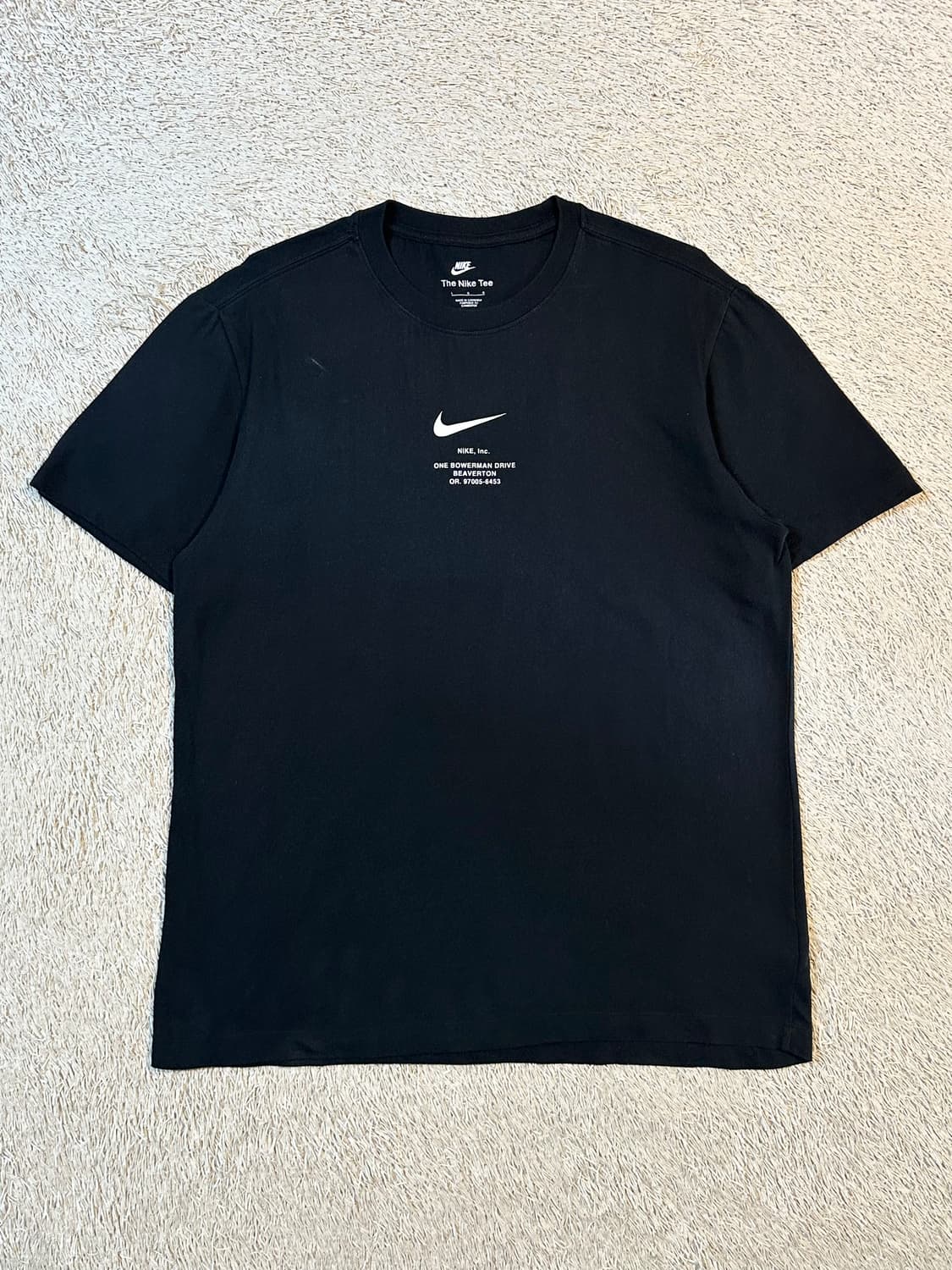 나이키 NIKE 빅스우시 반팔 티셔츠 블랙 상품이미지1