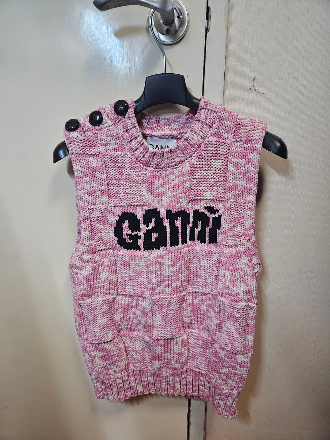 44) 가니 GANNI 니트 베스트 조끼 Made in Italy 상품이미지1