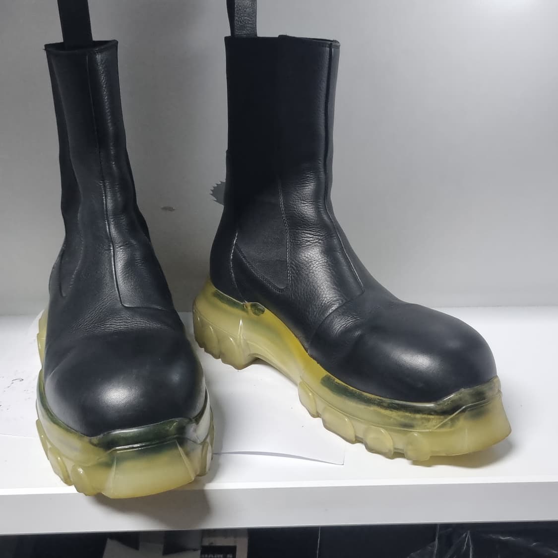 릭오웬스 메가 보조 비틀 트랙터 첼시 부츠 상품이미지2