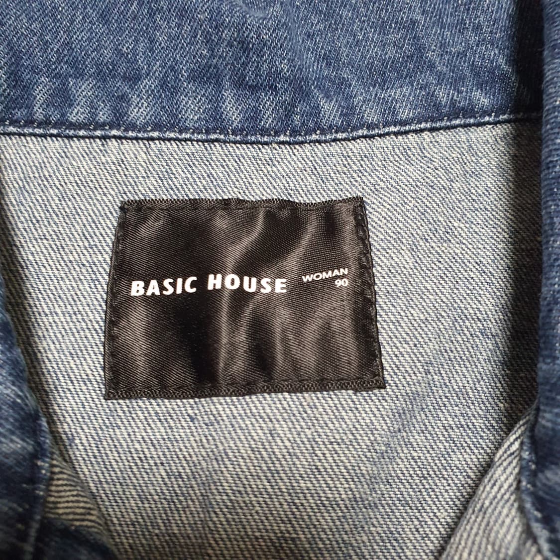 ✨ (바배) 베이직 하우스 청 데님 조끼 상품이미지3