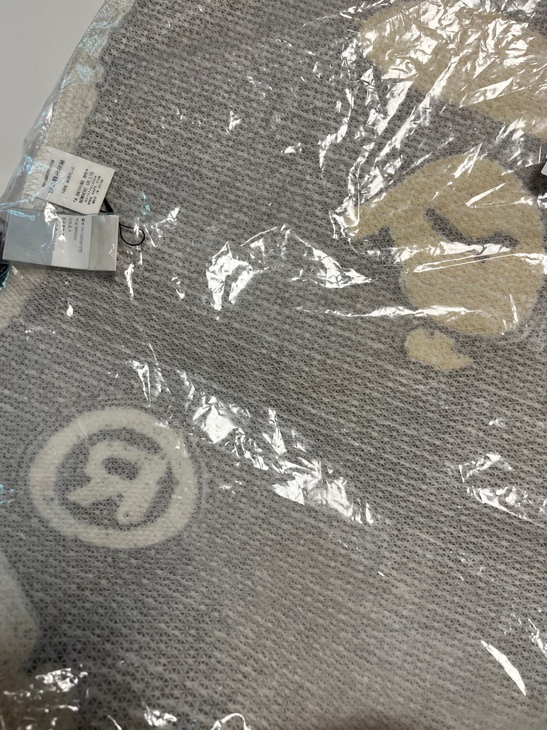 베이프 로고 러그 택새상품 상품이미지2