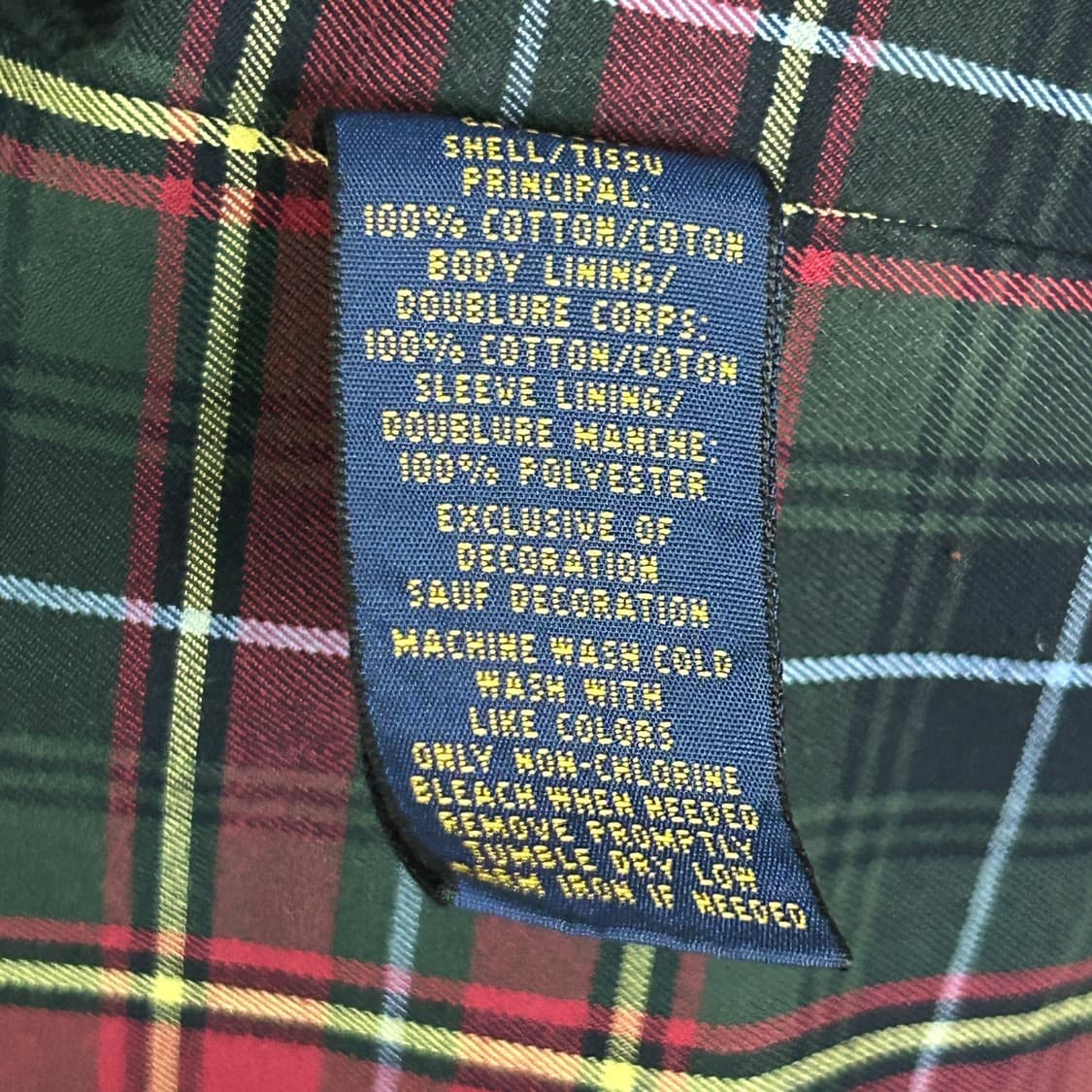 폴로 랄프로렌 신형 블랙 블루종 L  상품이미지10