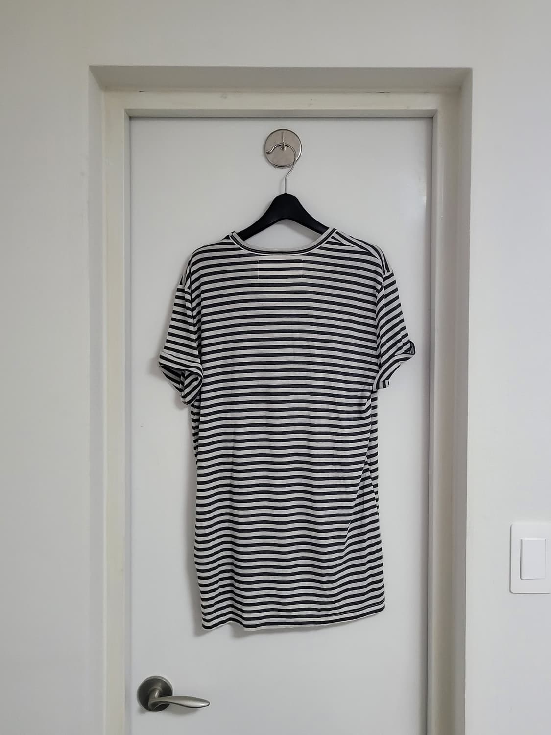 U neck border t-shirt 상품이미지2