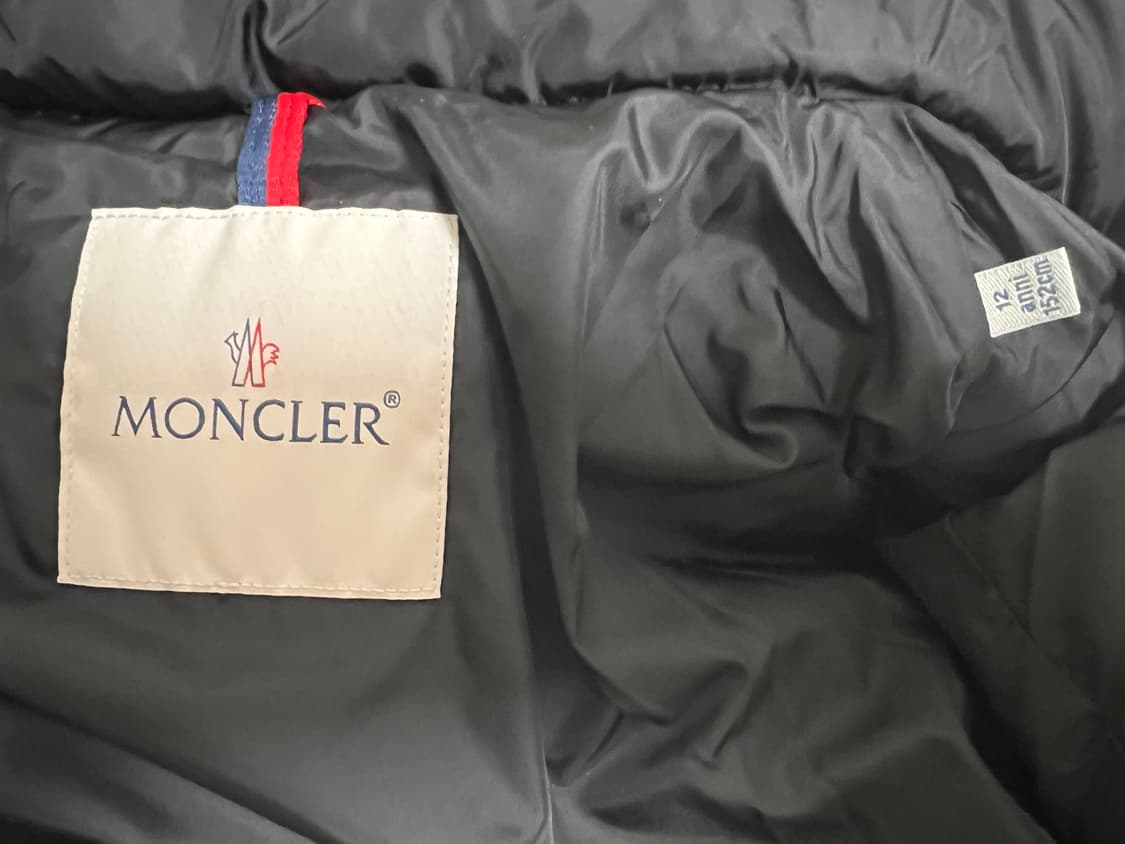 정품 몽클레어 아벨 폭스퍼 패딩 12Y 상품이미지3