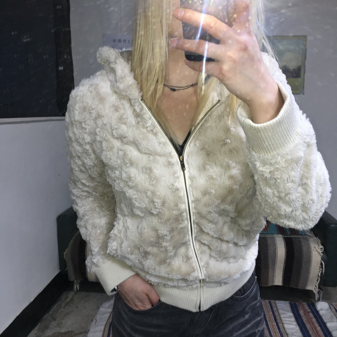 투티/0294 FOREST HEART JPN빈티지 털 집업 플리스 러블리 상품이미지1