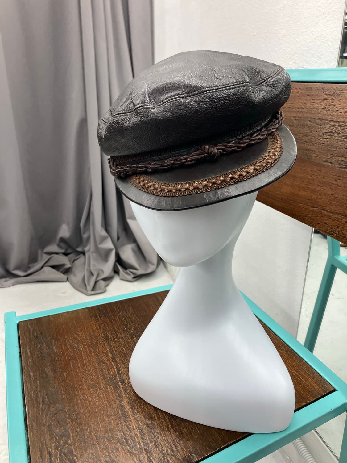 레더 캡 베레모 상품이미지1