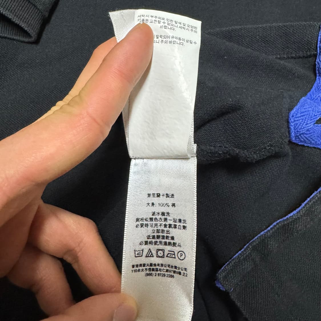 폴로 커스텀핏 빅포니 검정 카라티 상품이미지9