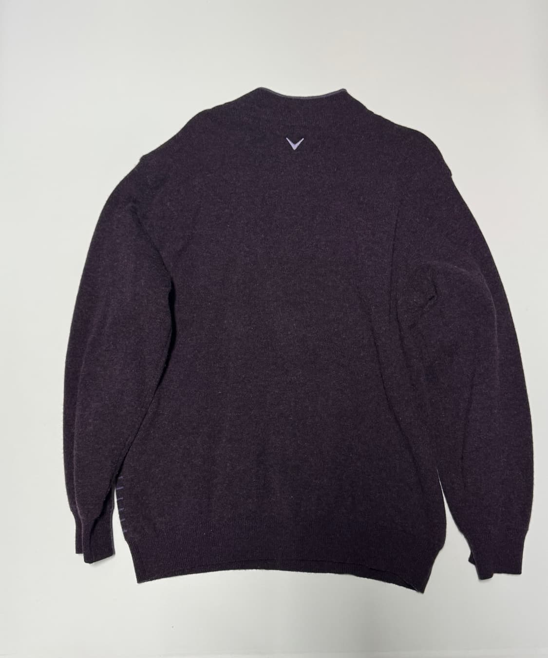 캘러웨이 골프 스트라이프 방풍 니트 반집업 L~~XL 상품이미지3