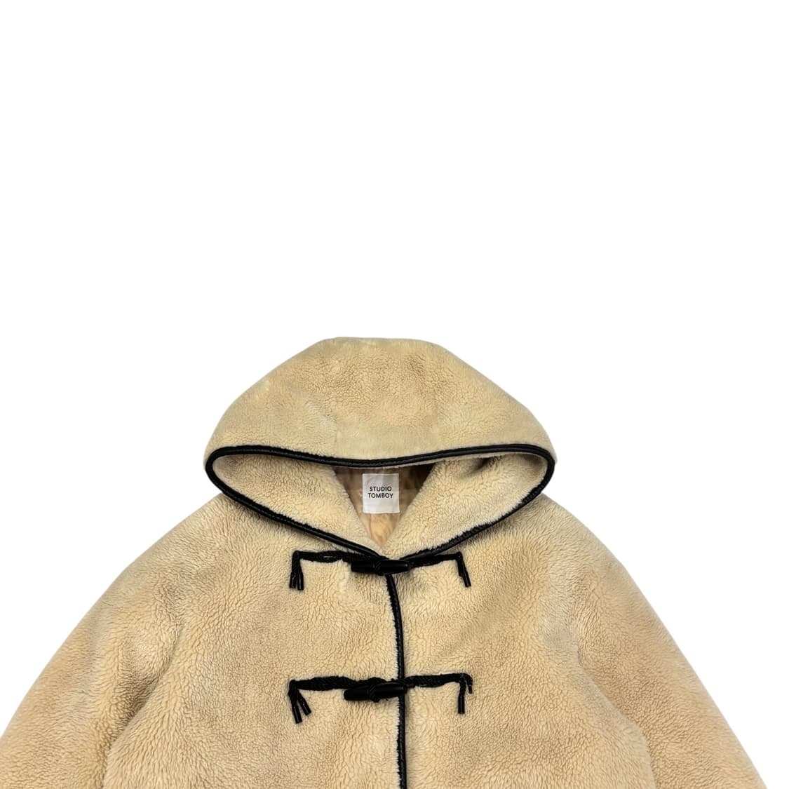 스튜디오톰보이 토글후드 덤블링무스탕 상품이미지2