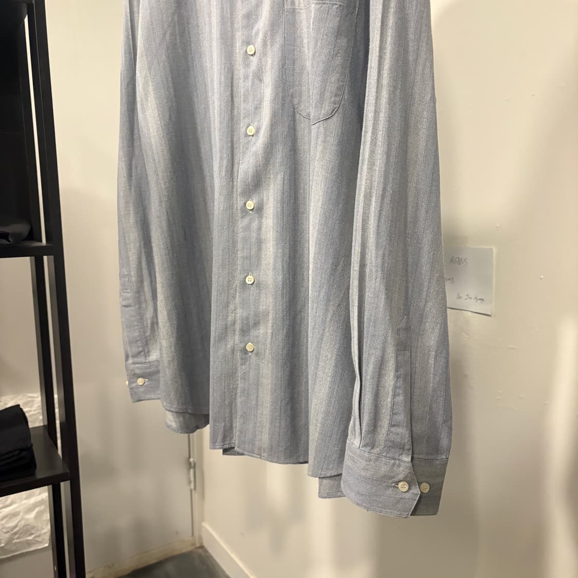  ▫️90s Giorgio Armani Herringbone Shirt' 상품이미지6