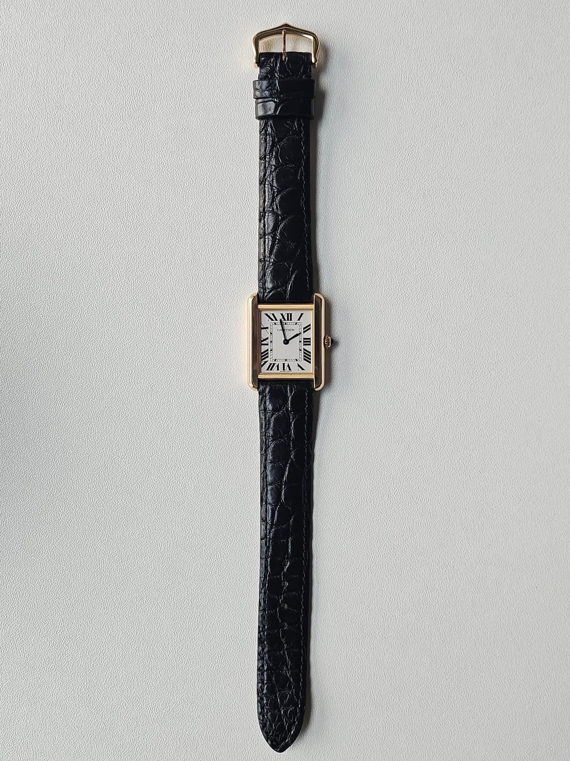 까르띠에 탱크솔로 옐로우골드 스몰 상품이미지6