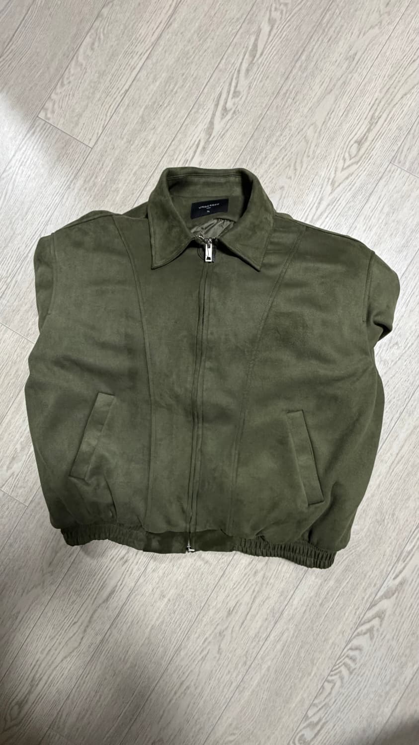 언더오프 자켓 카키 상품이미지2