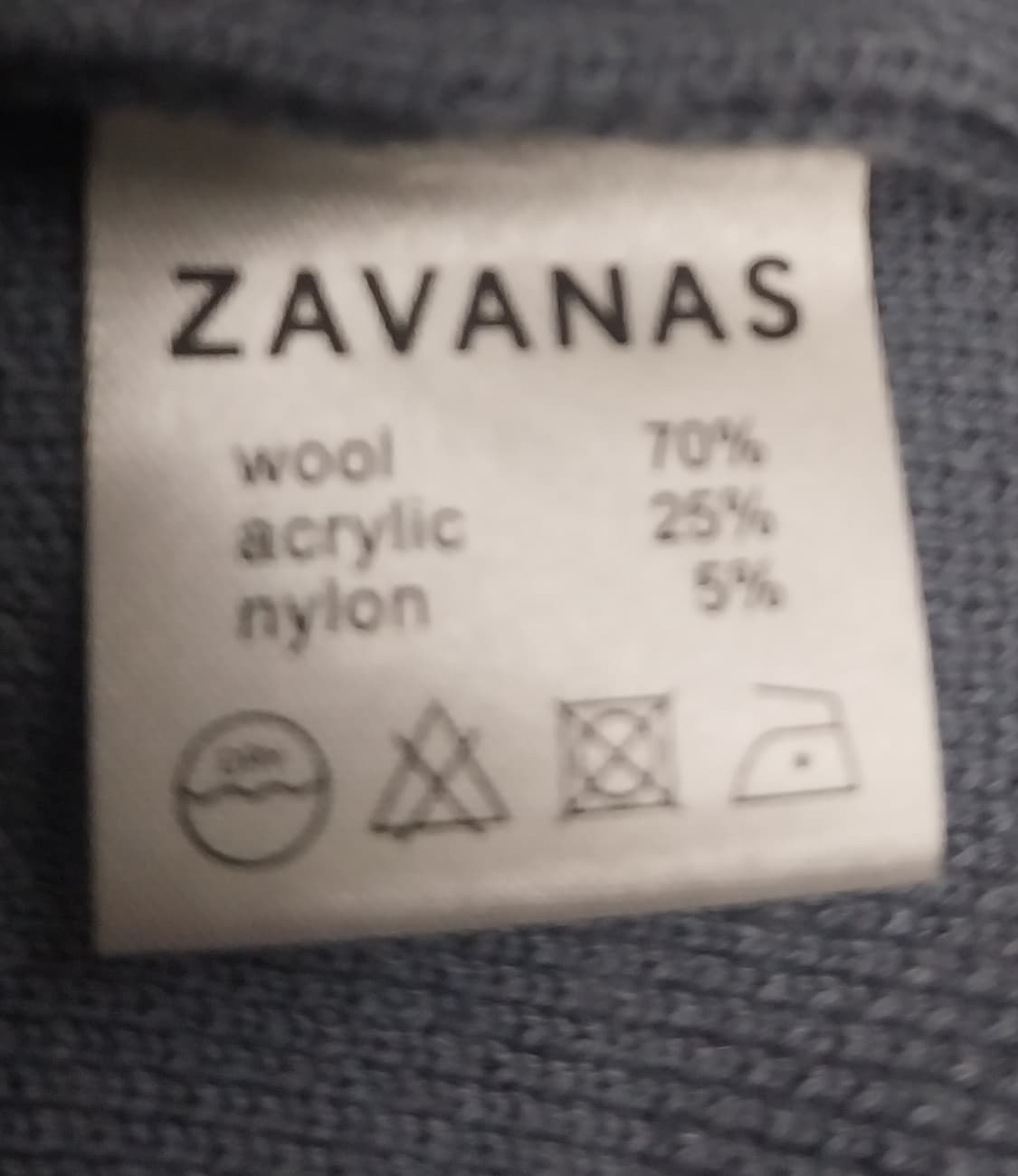 ZAVANAS 모크넵 니트 소라 M 상품이미지4