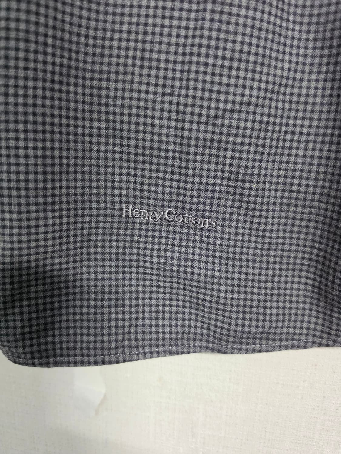 헨리코튼 체크 셔츠 남방  105 상품이미지4