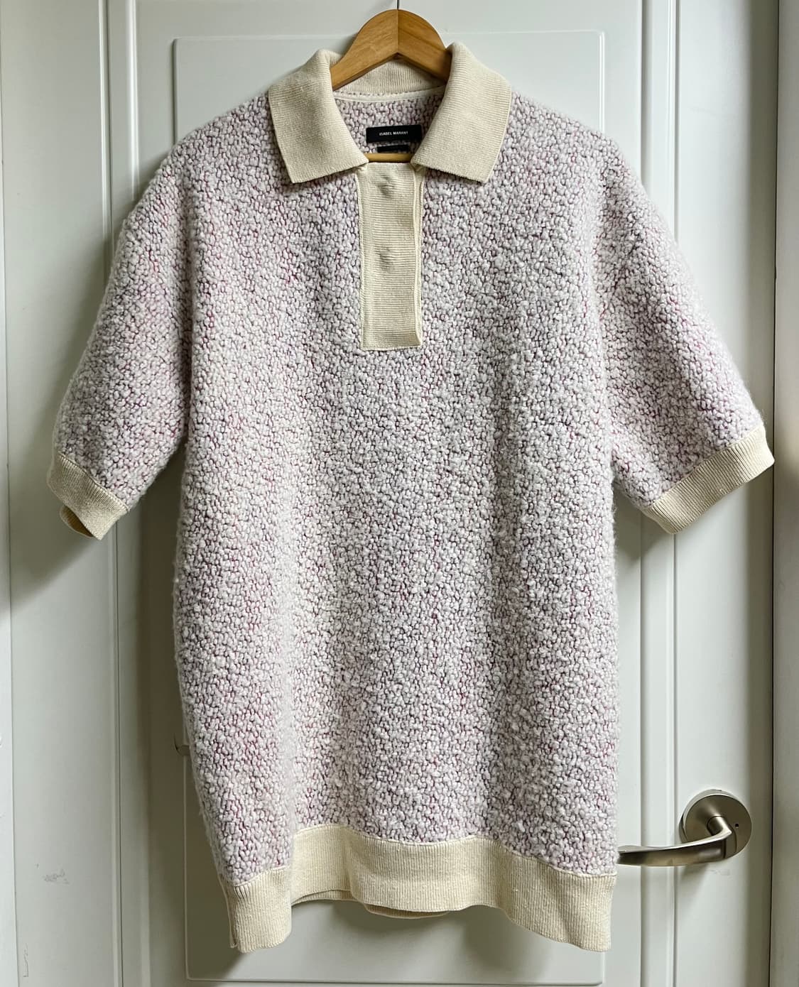 이자벨마랑 오버사이즈 폴로 니트  상품이미지1