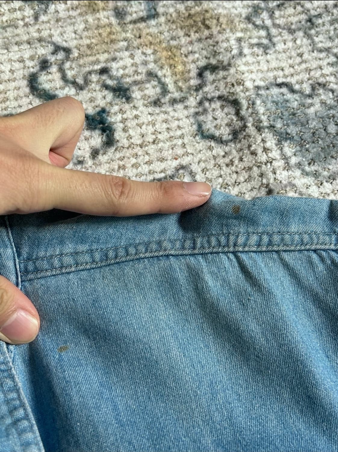 American Vintage
90's western denim shir 상품이미지8