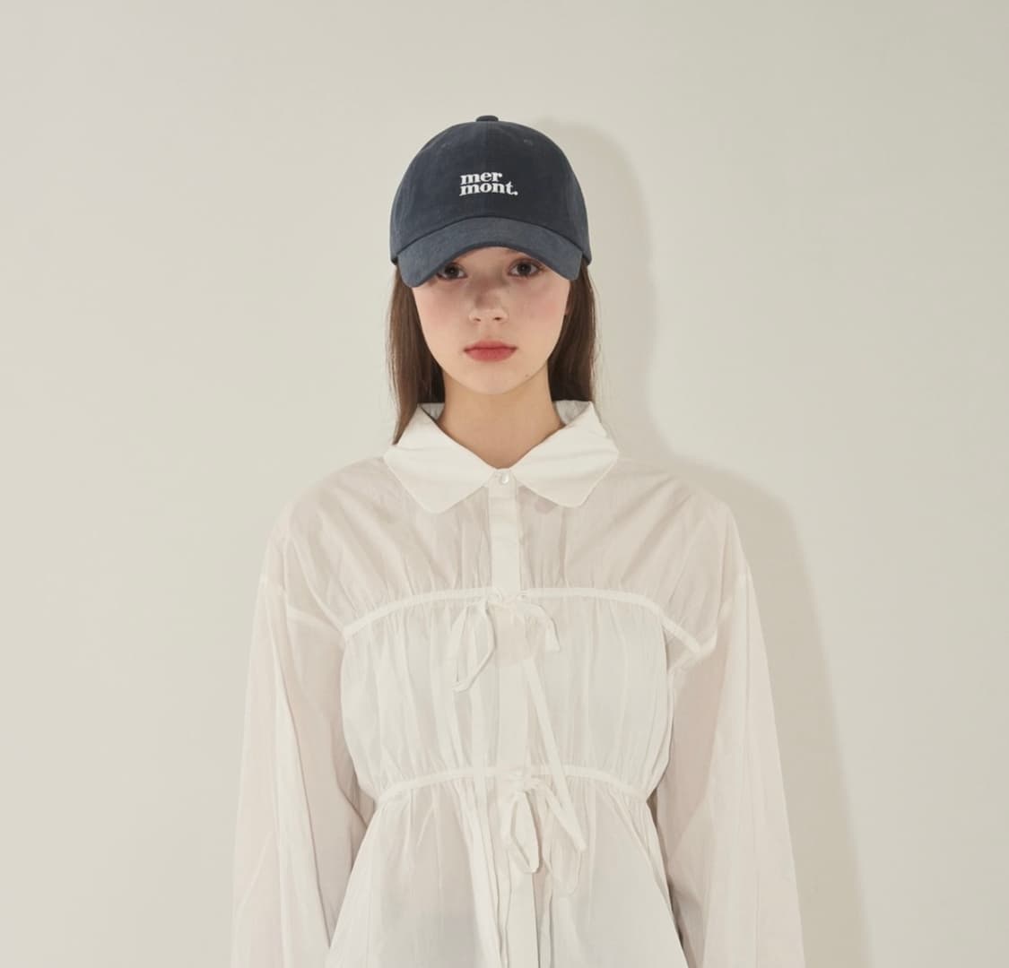 mermont signature cap(washing navy) 상품이미지3