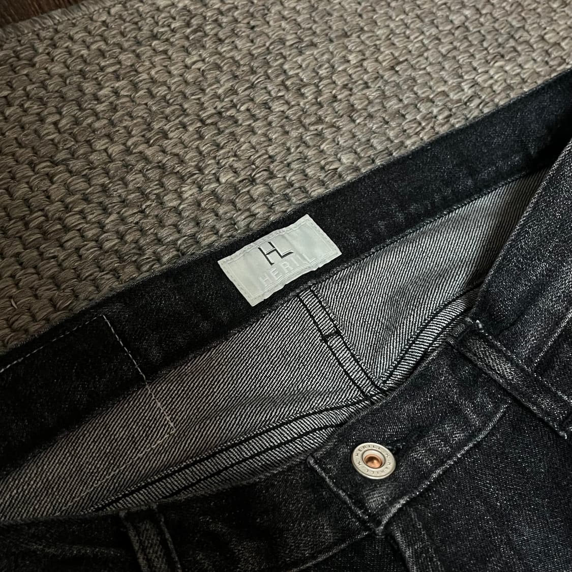 HERILL HL DENIM 4PK Black vintage 3사이즈 상품이미지5