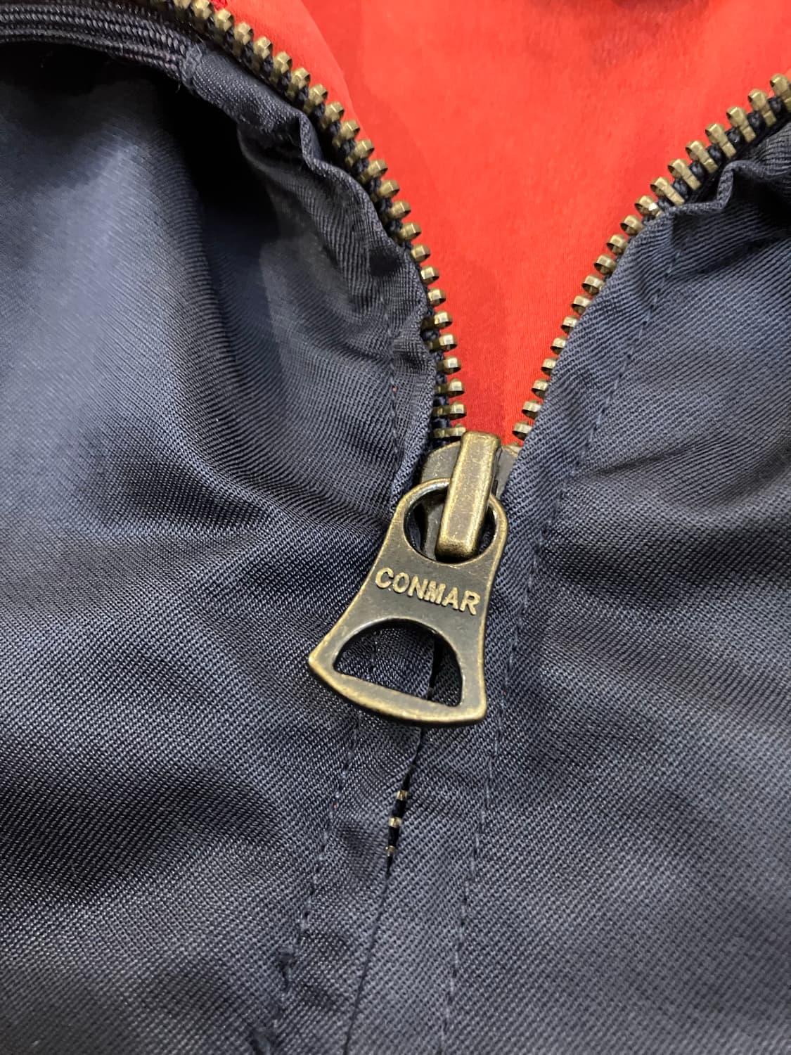 폴로 랄프로렌 치프키프 금장 사틴 봄버자켓 네이비 상품이미지5