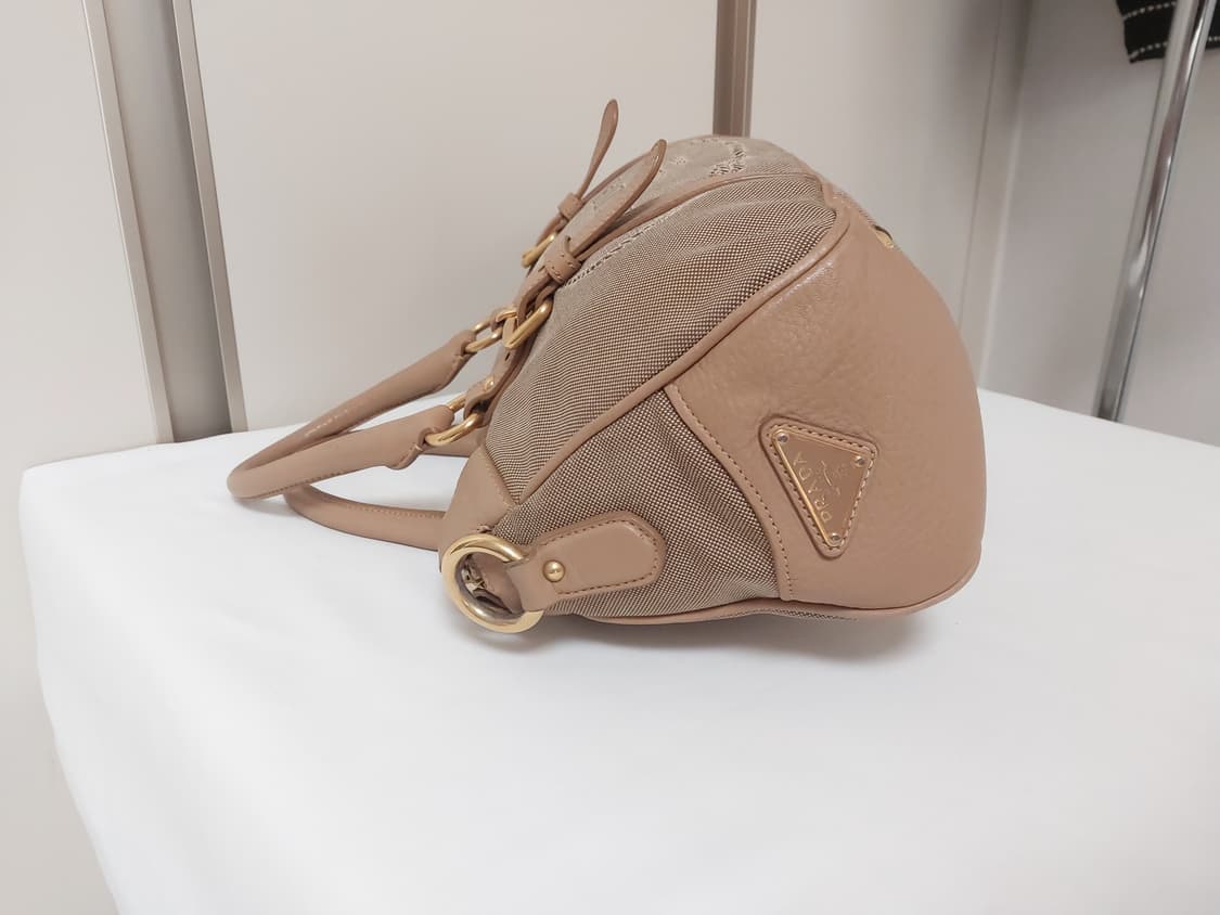 [정품] 프라다 자카드 캔버스 로고 투웨이백 상품이미지6