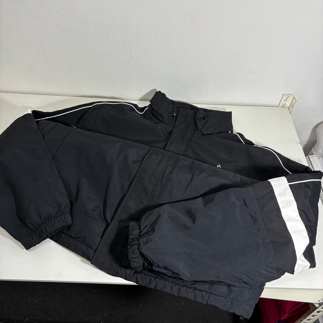 2XL 르꼬끄 스포르티프 블랙 리버시블 바막자켓 상품이미지2