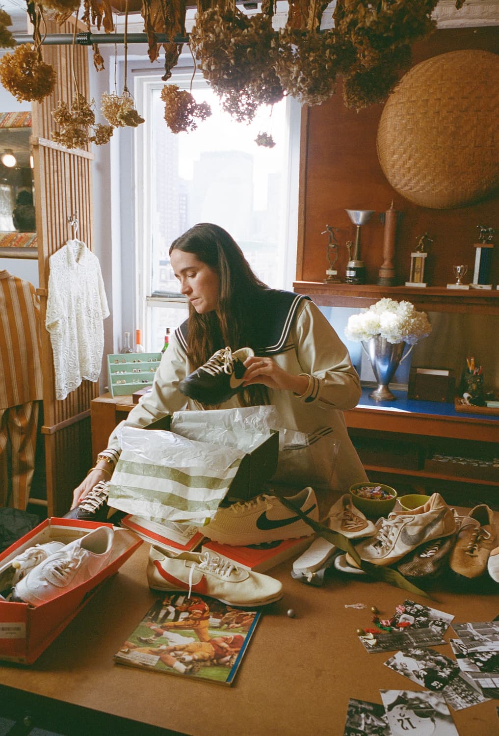 Bode 보디 세일러 코트 아이보리 상품이미지4