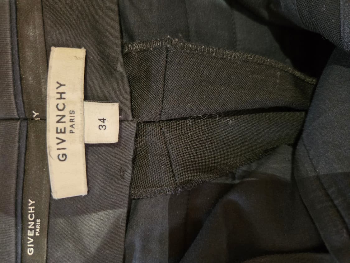 지방시 여성 울 100% 옆 지퍼 라인 슬랙스 34 바지 정품 상품이미지8