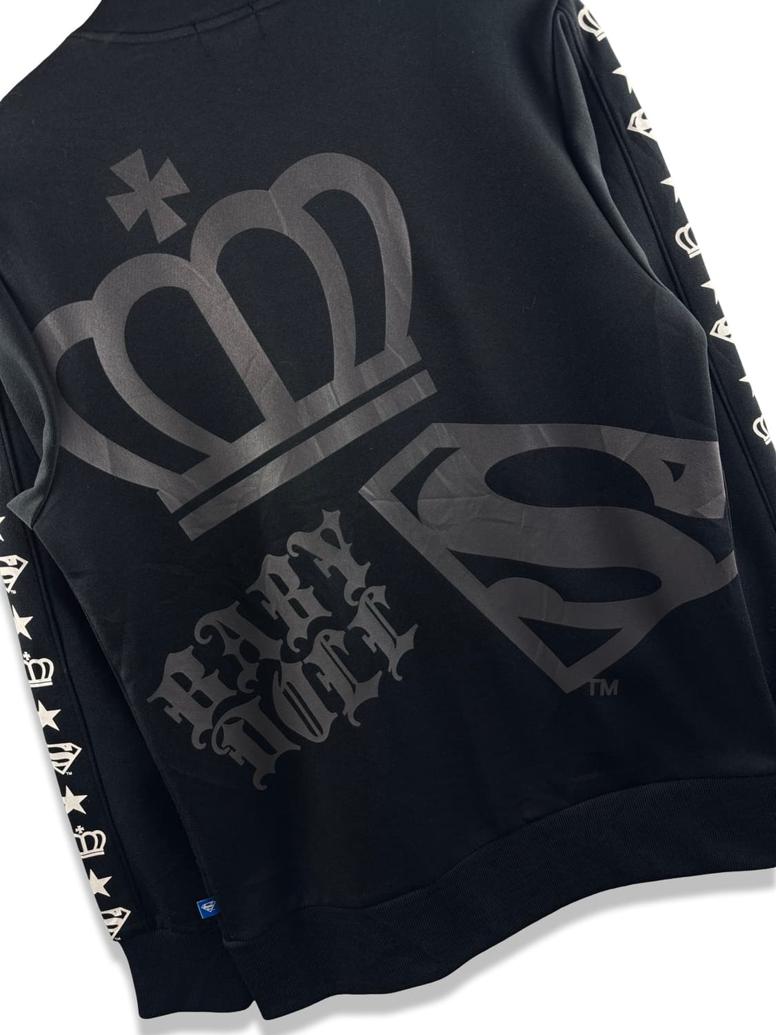 JPN 베이비돌X슈퍼맨 Y2K 레터링 져지2545 상품이미지5