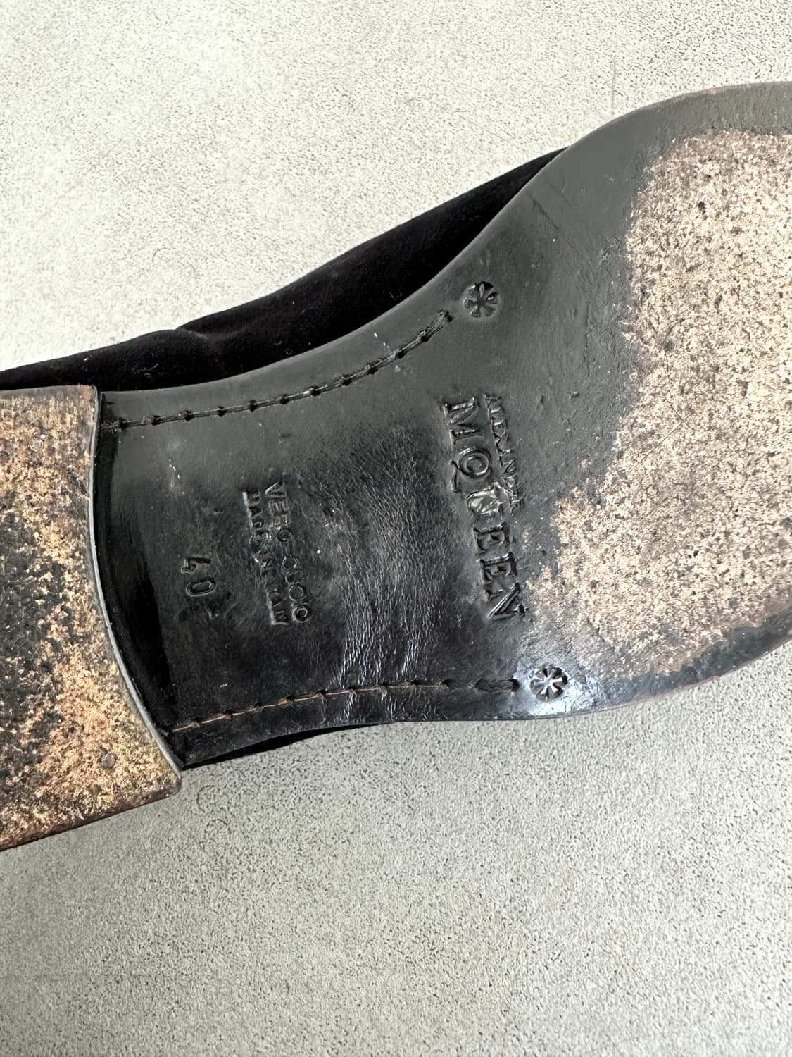 알렉산더 맥퀸 벨벳 라이언 로퍼 상품이미지9