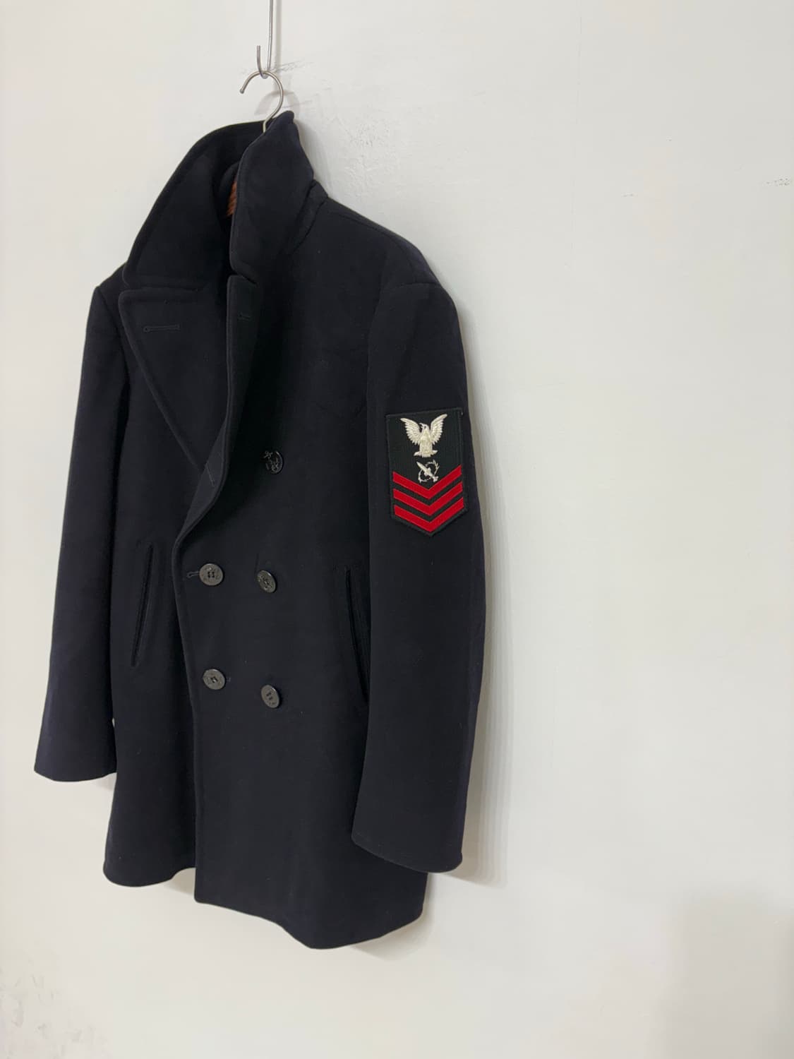 60's USN Kersey Wool 8button Pea Coat 상품이미지2