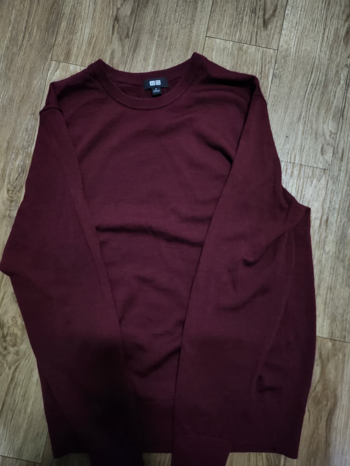 유니클로 메리노 크루넥 스웨터 상품이미지2