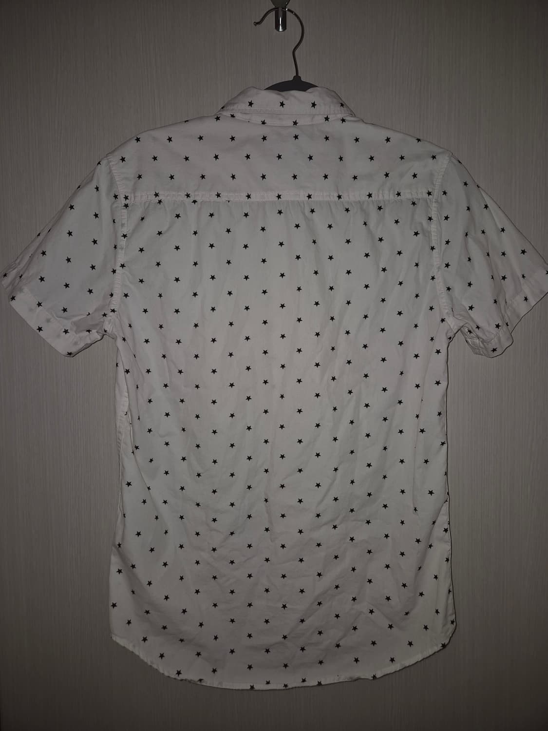 핀터깔 y2k 별무늬 스타 반팔 셔츠 상품이미지3