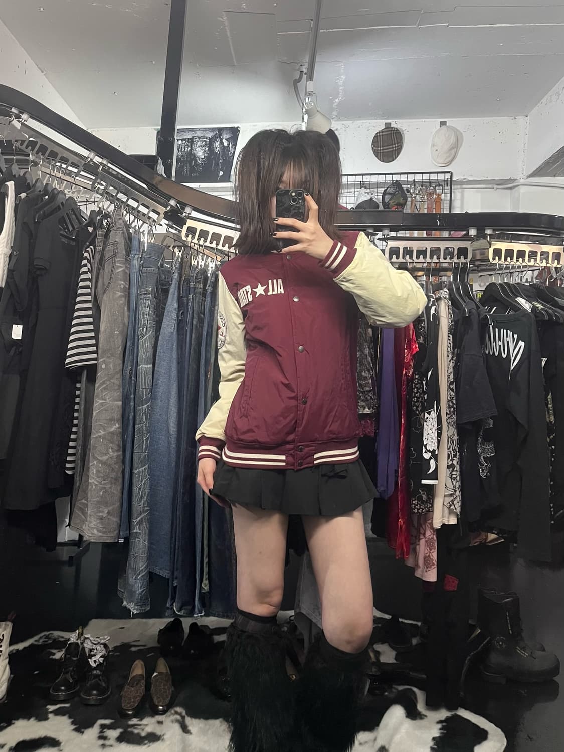 컨버스 후드 Ma-1 자켓 상품이미지1