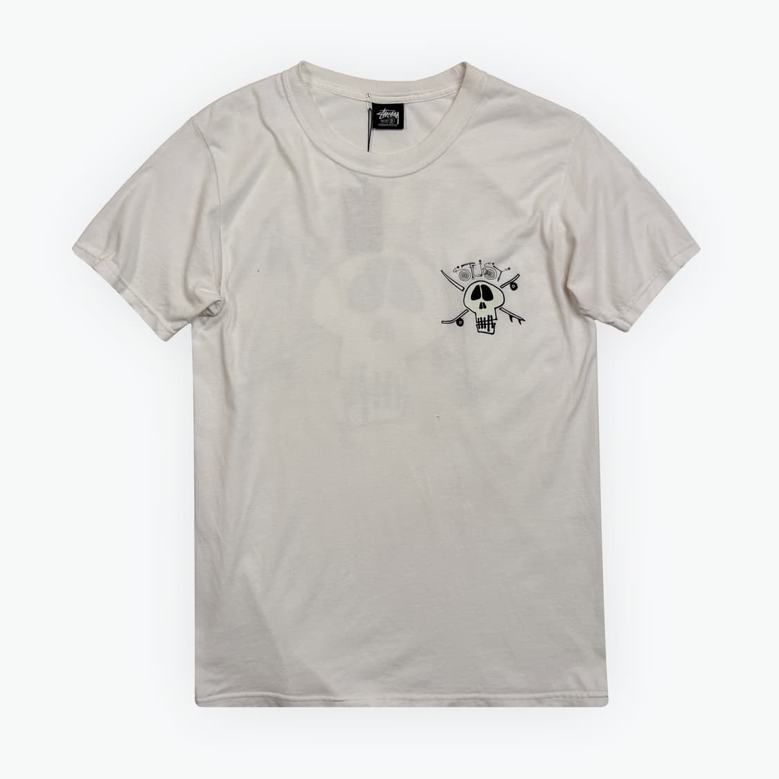[S] STUSSY SKULL graphic T-shirt 상품이미지1