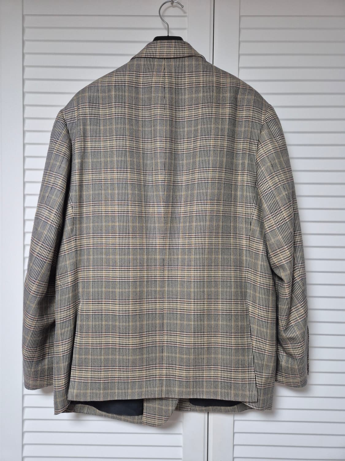 (L)토니웩 시그니처 2버튼 글렌체크 싱글 블레이저 상품이미지3